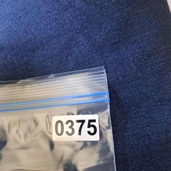 Lands End Woman’s 18 18W Dark Wash Flannel Lined Denim Blue Jeans Straight Leg - Picture 12 of 12